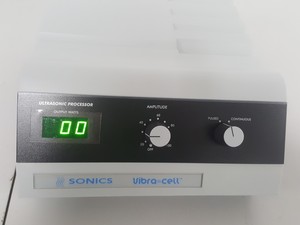 Thumbnail image of Sonics VCX-130 Vibra-Cell Ultrasonic Liquid Processor Lab
