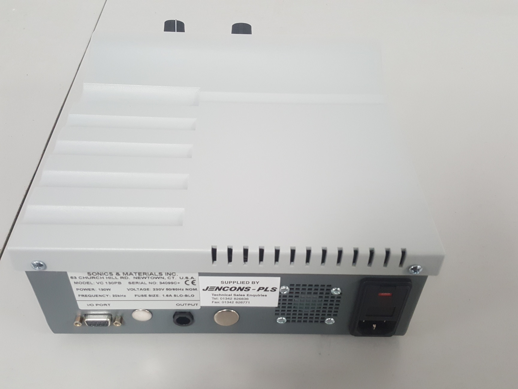 Image of Sonics VCX-130 Vibra-Cell Ultrasonic Liquid Processor Lab