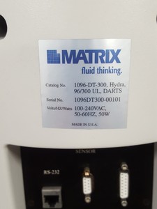 Thumbnail image of Matrix Hydra DT-300 Automated Liquid Handler 