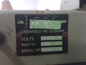 Thumbnail image of B & T ZK-767 Lab Water Bath Spares - Repairs