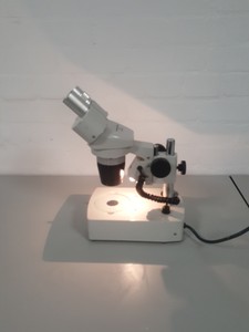 Thumbnail image of Vicker Instruments Binocular (stereo) Microscope with Light