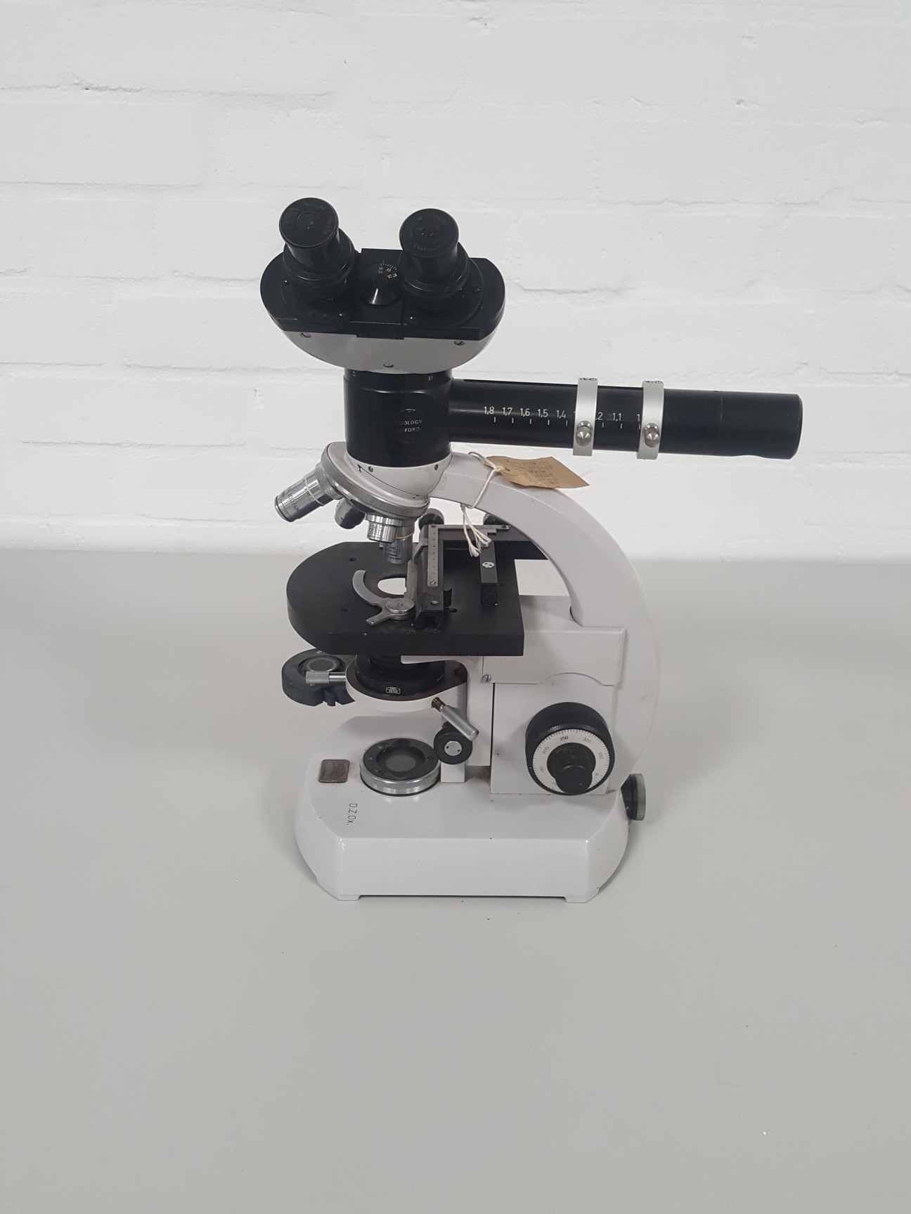 Carl Zeiss KF2 Binocular Microscope + 4 Objectives Neofluar 100/1.30