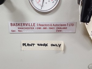 Thumbnail image of Baskerville Reactors Benchtop Autoclaves Lab Laboratory Set of 3