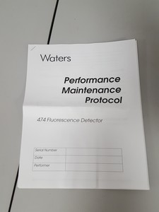 Thumbnail image of Waters 474 Performance Maintenance Kit Lamp Assembly WAT052665