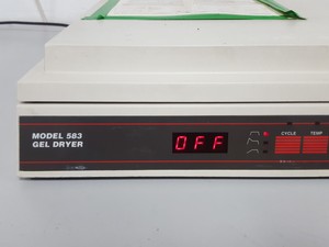 Thumbnail image of Bio-Rad System Chef DR III System + 583 Gel Dryer, Cooling Module, Pump + Tank