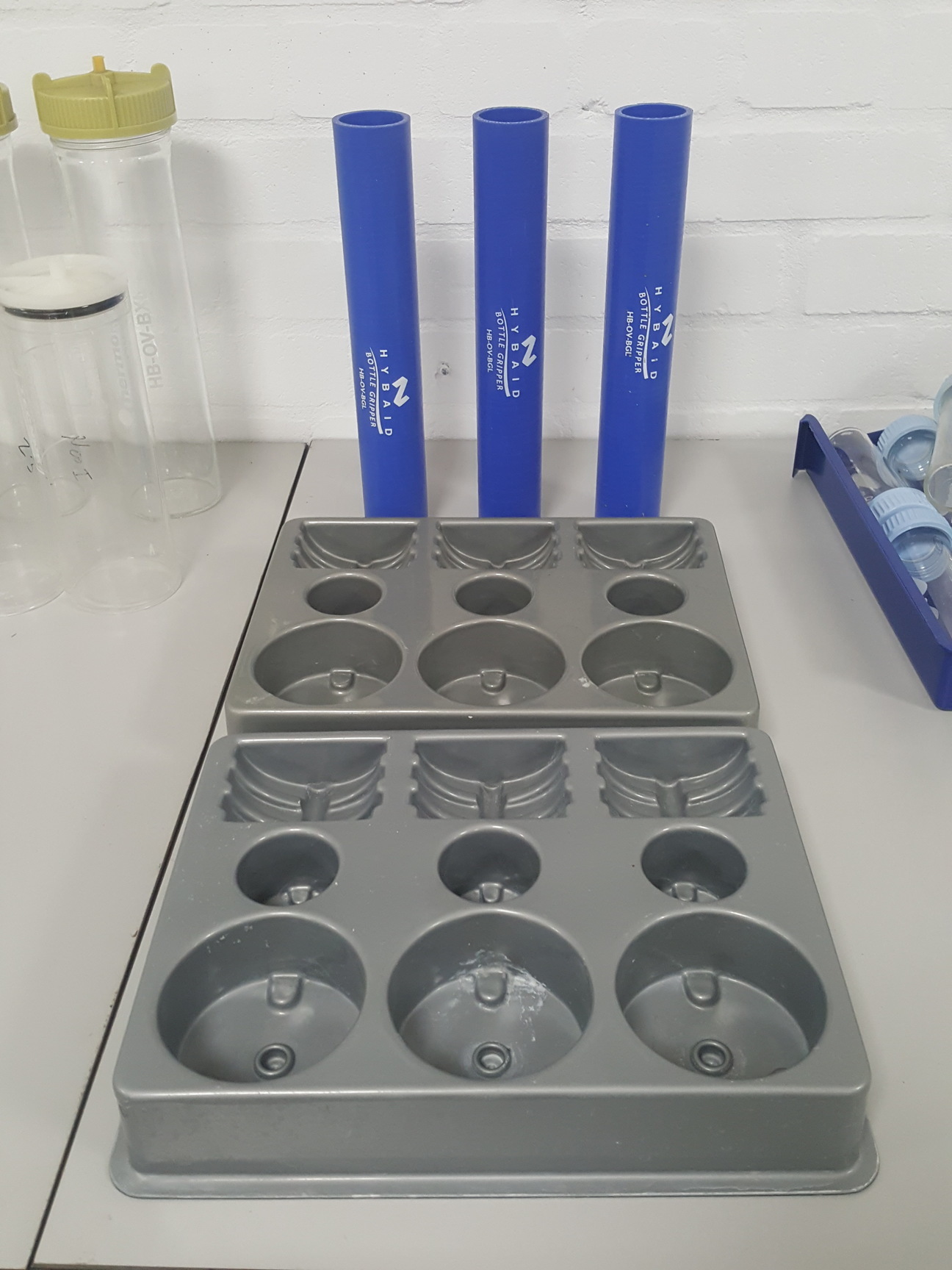 Image of Job Lot of Hybridisation Tubes Lab Thermo Hybaid HB-OV-BM, BG, SB