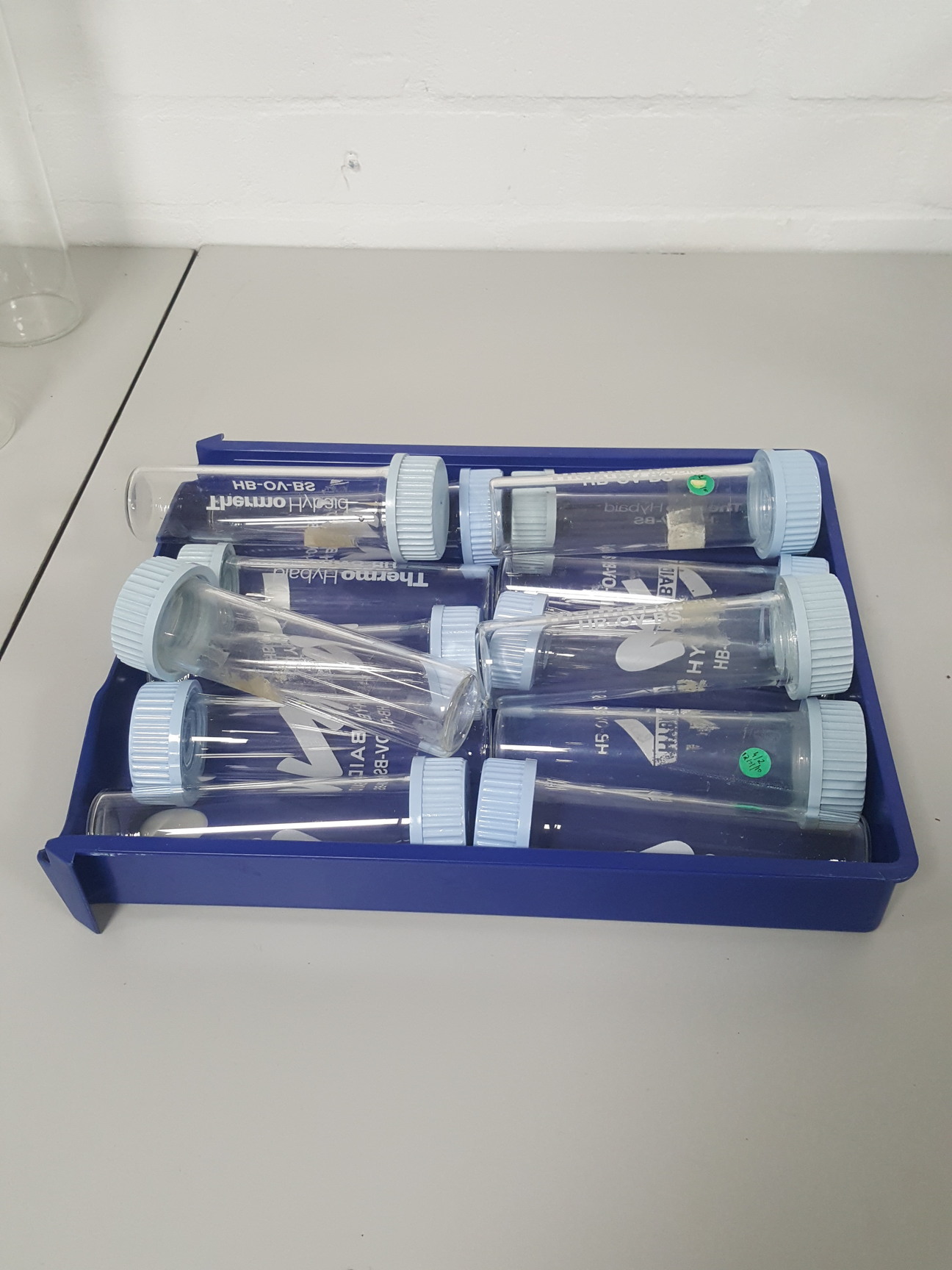 Image of Job Lot of Hybridisation Tubes Lab Thermo Hybaid HB-OV-BM, BG, SB