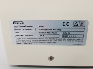 Thumbnail image of Bio-Rad Cooling Module and Electrophoresis Cell Lab