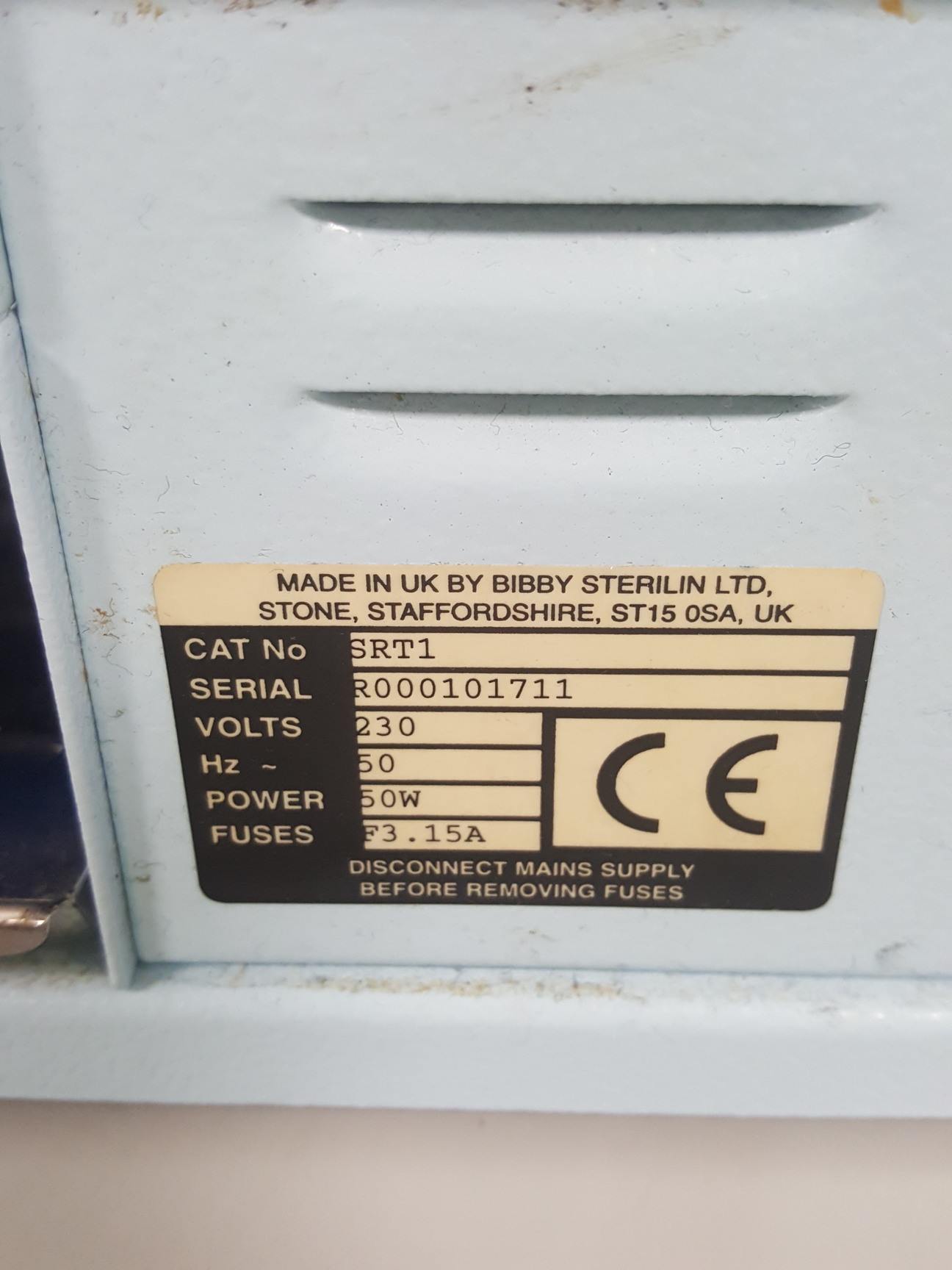 Image of Stuart Scientific SRT1 Roller Mixer Spares / Repair - Faulty On / Off Switch