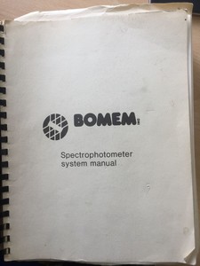 Thumbnail image of BOMEM DA3 Series Spectrophotometer System Lab Spares/Repair
