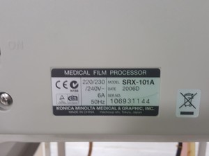 Thumbnail image of Konica Minolta SRX-101A Medical Film Processor Lab