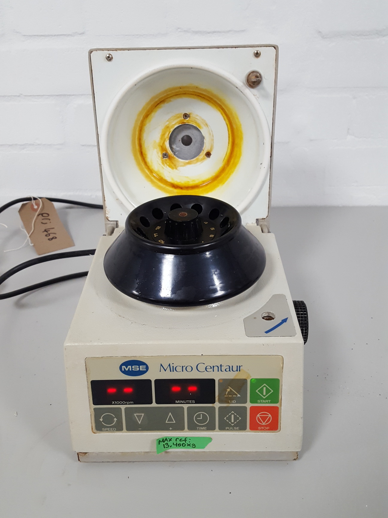 MSE MicroCentaur Centrifuge MSB010.CX2.5 Benchtop Lab Spares Repairs