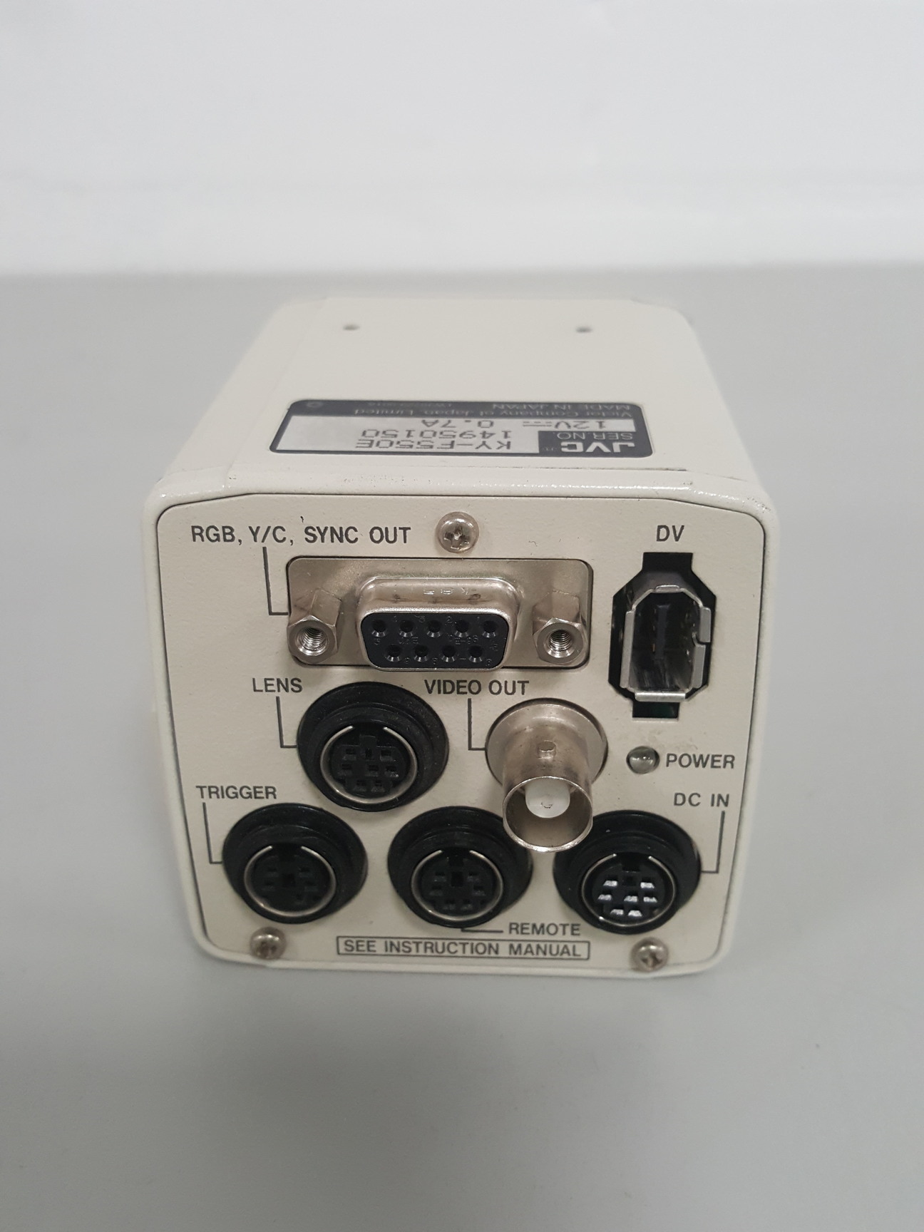 Image of JVC KY-F550E Microscope Color Video Camera 