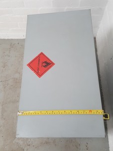 Thumbnail image of Flammable Materials Liquid Storage Box / Chemical Safety Cabinet Grey Lab 