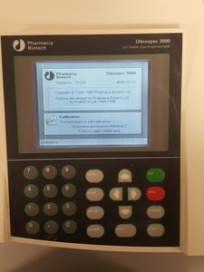 Thumbnail image of Pharmacia Biotech Ultrospec 3000 UV-Visible, Scanning Spectrophotometer