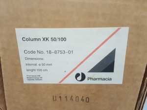 Thumbnail image of Pharmacia Biotech XK 26/70, 18-8769-01, 50/100 Columns, 18-8753-01