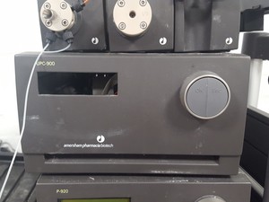 Thumbnail image of AKTA FPLC Pharmacia Biotech HPLC 950, PV908, INV907, M925, UPC900, P920, FRAC950