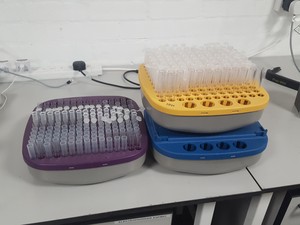 Thumbnail image of AKTA FPLC Pharmacia Biotech HPLC 950, PV908, INV907, M925, UPC900, P920, FRAC950