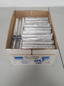 Thumbnail image of Large lot of Glass Tubes Lab Red, Green, Blue Filter & Flat Bottom Boiling,