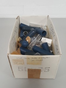 Thumbnail image of Large lot of Glass Tubes Lab Red, Green, Blue Filter & Flat Bottom Boiling,