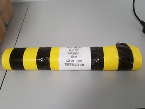 Thumbnail image of GV Health MVN471 Tiger Striped Offensive Waste Bags (19 Boxes), 1900 bags