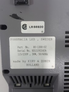 Thumbnail image of Pharmacia LKB Rec 101 Biotech Chart Recorder Spares Repair