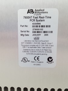 Thumbnail image of Applied Biosystems 7900HT Fast Real-Time PCR System