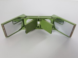 Thumbnail image of Vintage Wild Heerbrugg TSP1 Pocket Mirror Stereoscope Stereoview Lab