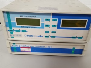 Thumbnail image of BuchiGlasuster BPC 1210 Volumetric Gas Bep 280 Autoclave Buchi Pressflow Glass