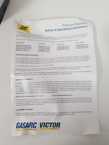 Thumbnail image of GCE Druva Gas Regulator Argon Gasarc Pressure Regulator