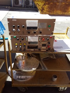 Thumbnail image of Derritron Vibrator Type VP 85 + Drive rack & Electronics Electrodynamic Lab