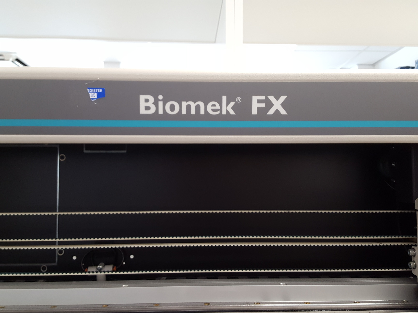 Image of Biomek FX Hybrid Thermo Target Workstation With Jun-Air Compressor 6 Sarena Tank