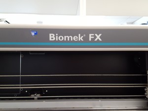 Thumbnail image of Biomek FX Hybrid Thermo Target Workstation With Jun-Air Compressor 6 Sarena Tank