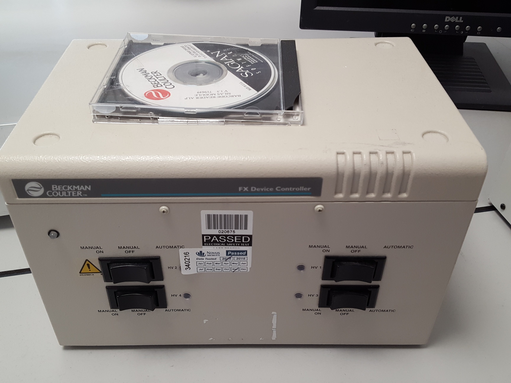 Image of Biomek FX Hybrid Thermo Target Workstation With Jun-Air Compressor 6 Sarena Tank