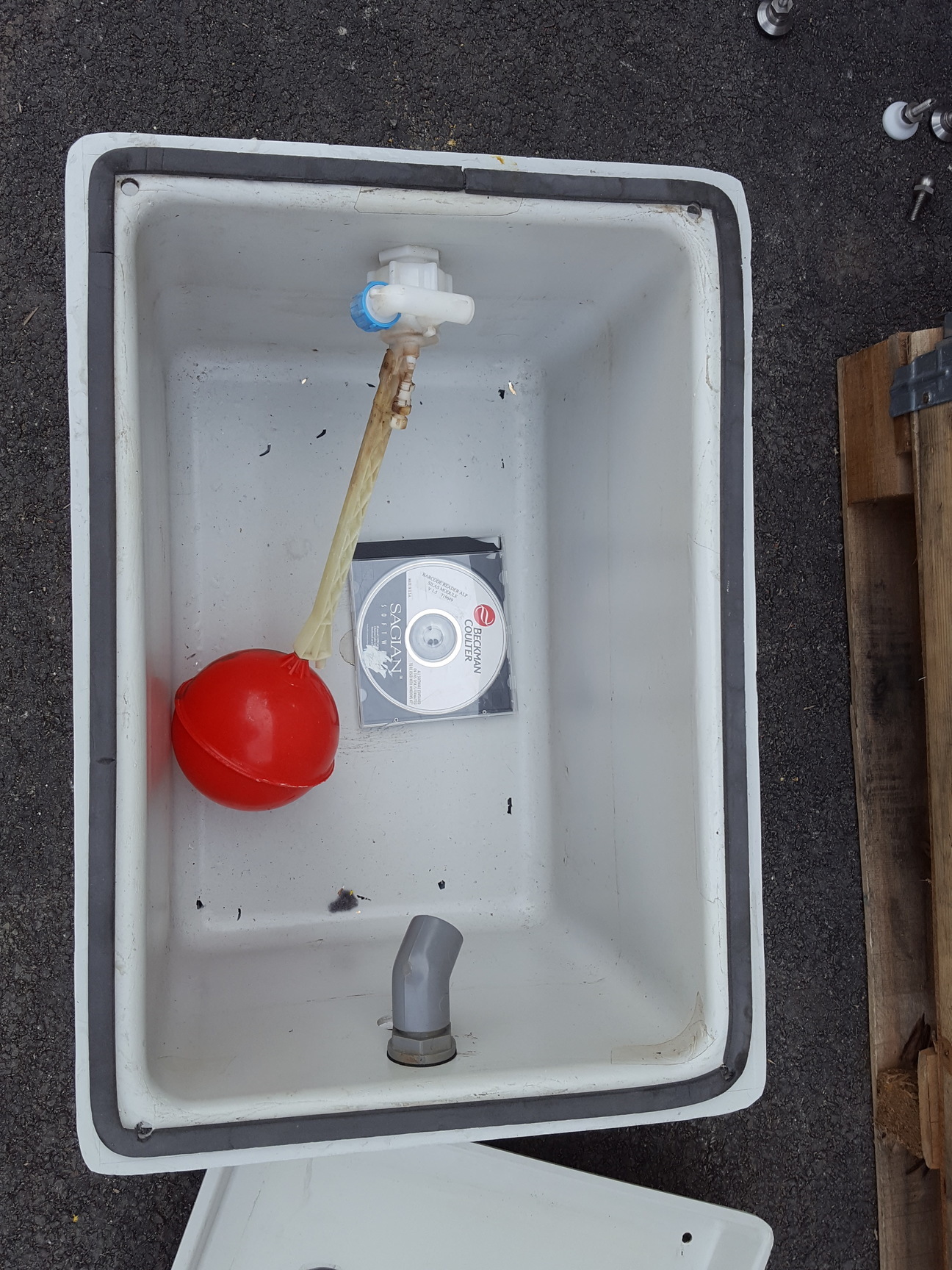 Image of Biomek FX Hybrid Thermo Target Workstation With Jun-Air Compressor 6 Sarena Tank