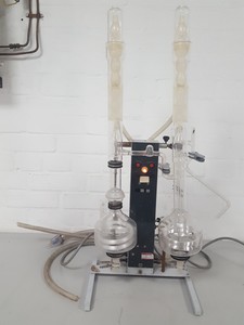 Thumbnail image of Dual Evaporatory / Distillation Lab System Glassware Feedwater / Coolwater