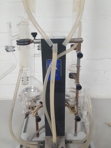Thumbnail image of Dual Evaporatory / Distillation Lab System Glassware Feedwater / Coolwater