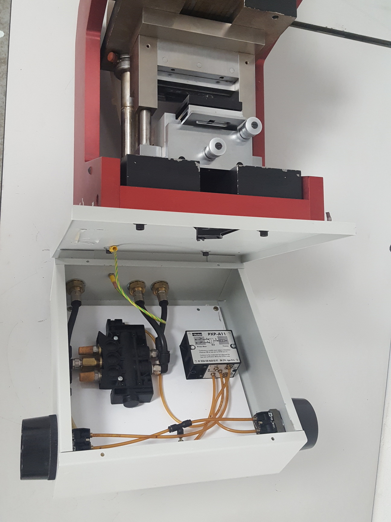 Image of FP5 Pneumatic Press + FP1 MAS tooling, Elite Engineering Lab
