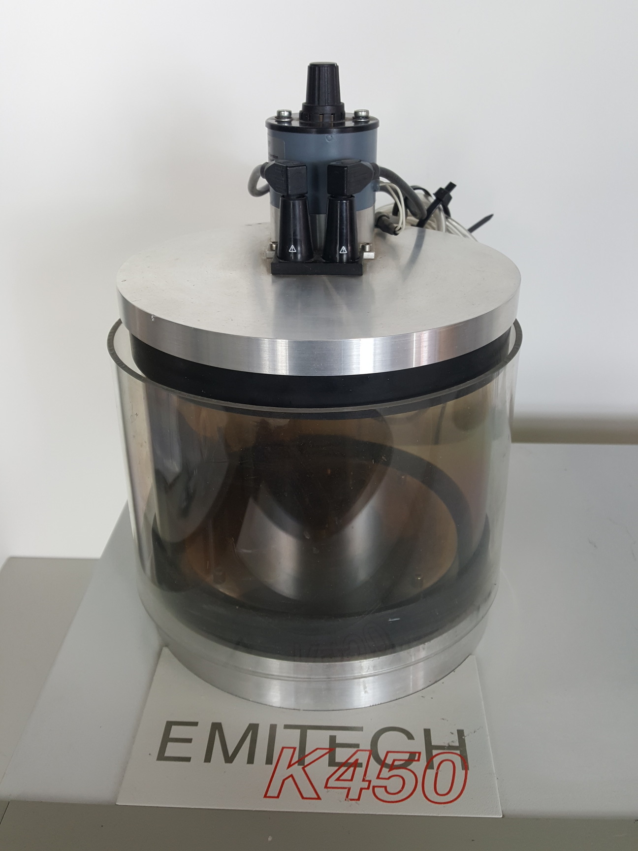Image of Emitech K450 K450X Carbon Sputter Coater Thin Film Coating Lab