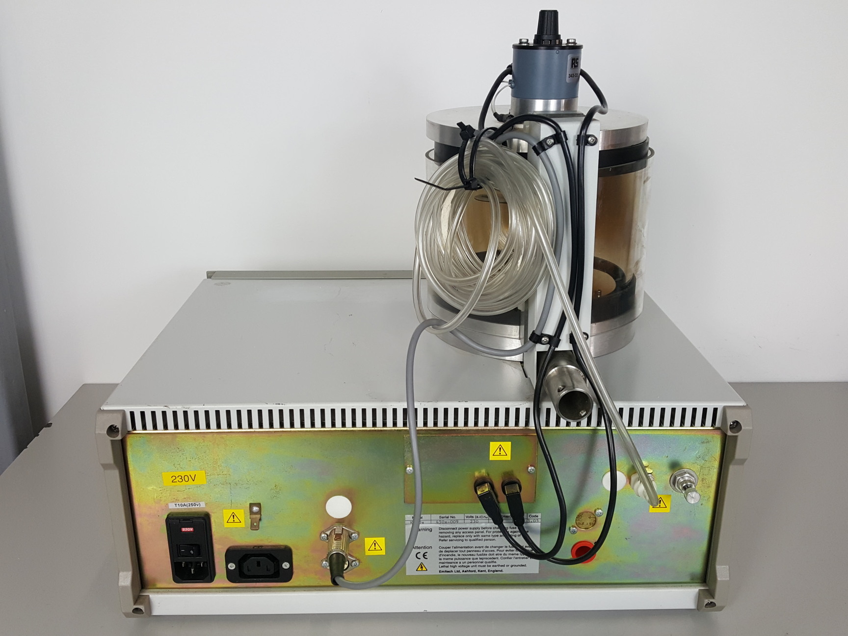 Image of Emitech K450 K450X Carbon Sputter Coater Thin Film Coating Lab