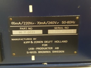 Thumbnail image of LKB Bromma 2210 1-Channel Recorder Chromatography Equipment Lab