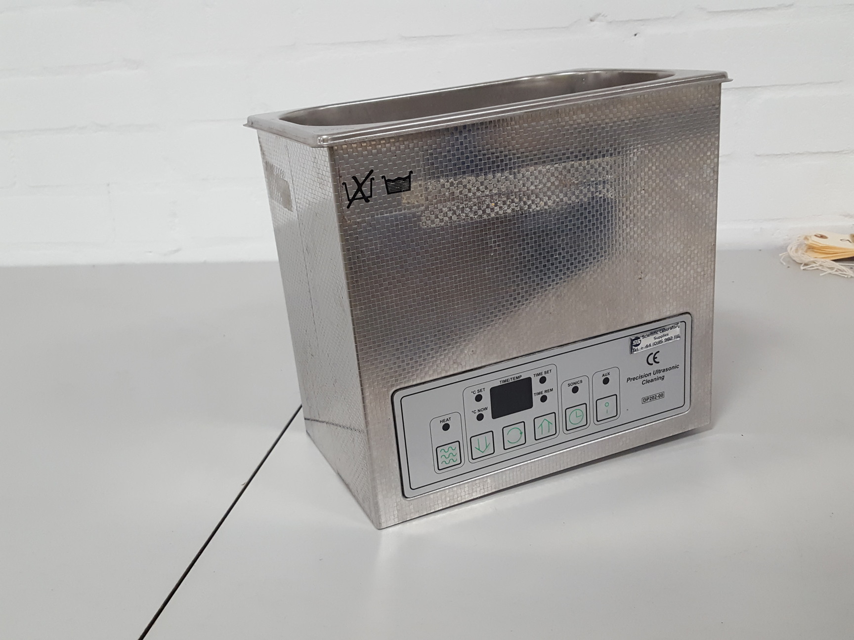 Image of Precision Ultrasonic Water Bath Cleaning Tank DP202-00 - Lab Spares Repairs 