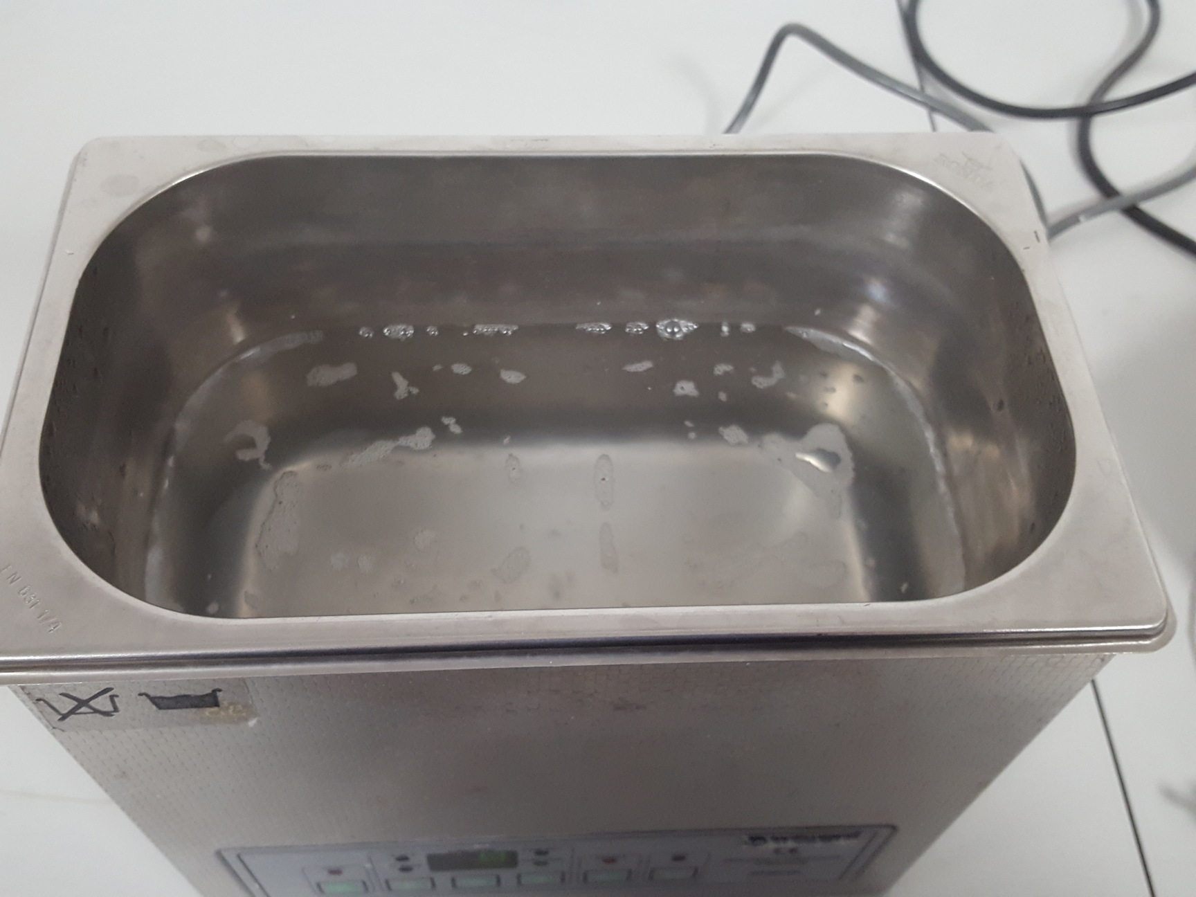 Image of Precision Ultrasonic Water Bath Cleaning Tank DP202-00 - Lab Spares Repairs 