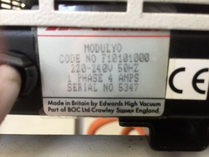 Thumbnail image of Modulyo Freeze Dryer System with Edwards ED50 Vacuum Pump