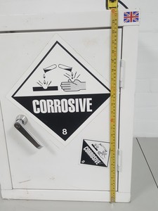 Thumbnail image of Single Door Lab Corrosive Chemical Cabinet Laboratory White