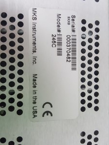 Thumbnail image of MKS 246C Single Channel Mass Flow Controller Power Supply Readout