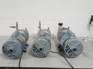 Thumbnail image of Marathon 5KC49RN0666X Vacuum Pump with GAST 1023 Rotary Vane Motor (Lot of 3)