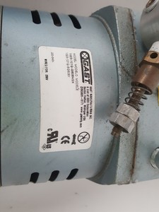 Thumbnail image of Marathon 5KC49RN0666X Vacuum Pump with GAST 1023 Rotary Vane Motor (Lot of 3)