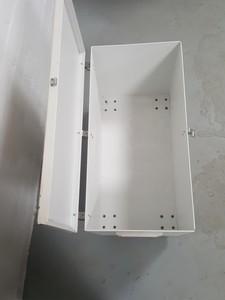 Thumbnail image of Single Door Laboratory Chemical / Flammable Materials Storage Cabinet White Lab