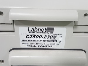 Thumbnail image of Labnet C2500 Prism Benchtop Laboratory Centrifuge Microcentrifuge Spares Repair